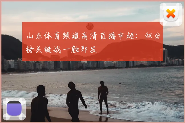山东体育频道高清直播中超：积分榜关键战一触即发